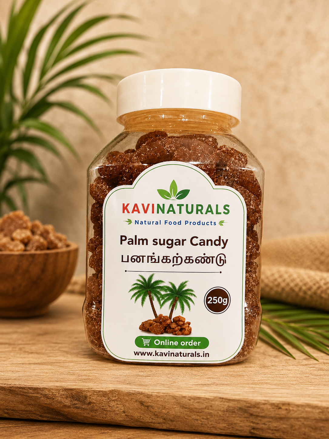 Palm sugar Candy பனை கற்கண்டு 250 gm